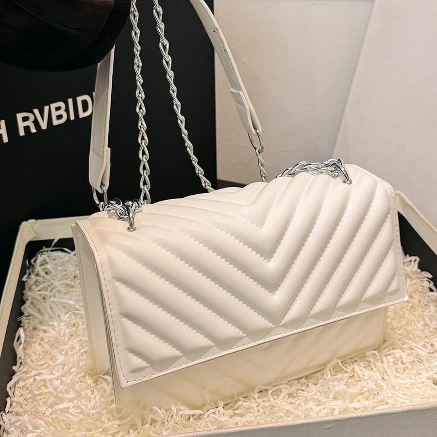 Cross-border handbags women's bag minimalist trendy chain bag 2026 new fashion single-shoulder crossbody bag