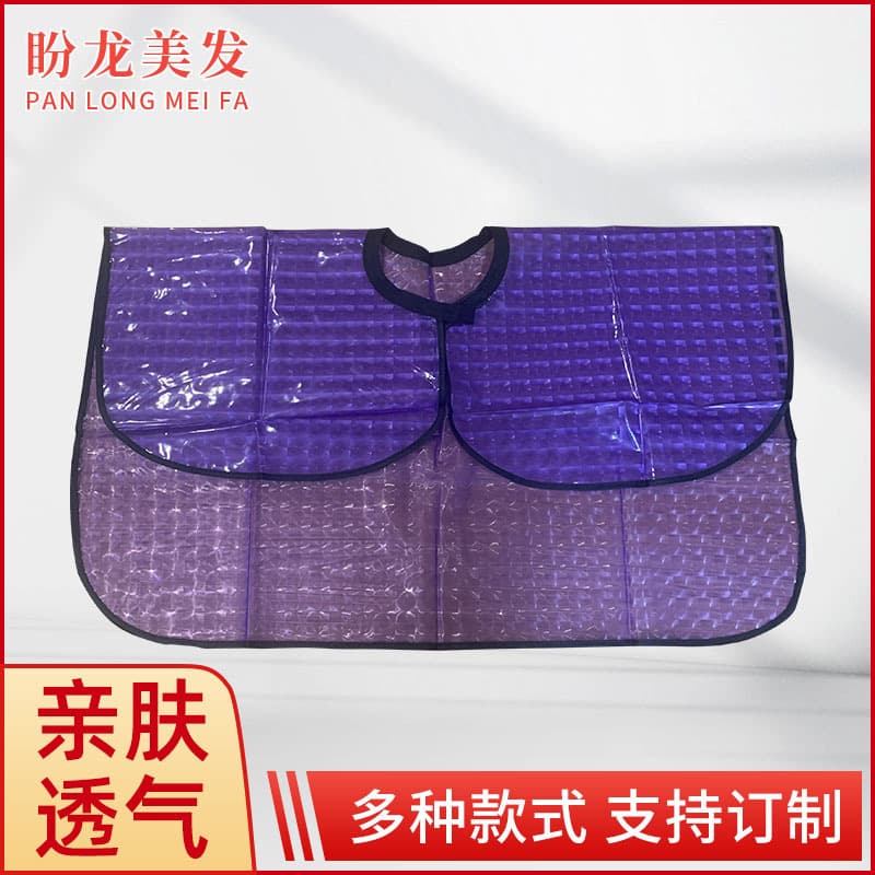 Hair Salon Dye Cape Barber Salon Hair Tool Water Cube Hair Treatment Dye Cape Apron
