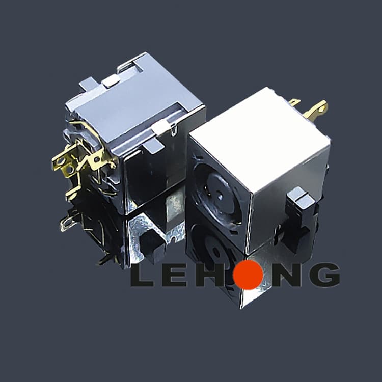 LH-HP-DC1-7406 HP Laptop DC Power Jack / Recessed Mount Female Connector / High Current DC Socket