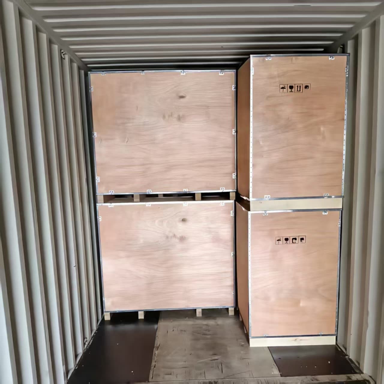 Shanghai Longyufeng Direct Sales Factory - Reusable Tool Packaging Boxes, Solid Wood Transport Turnover Boxes with Printing