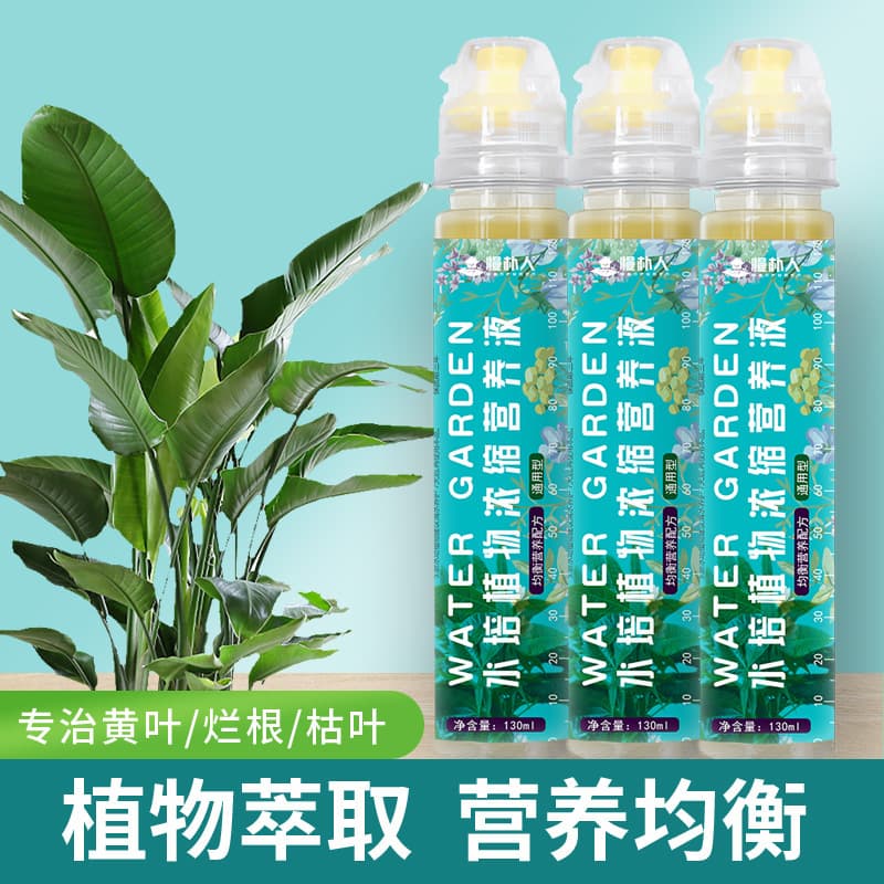 Hydroponic Plant Energy Bar Concentrated Nutrient Solution Universal Household Fertilizer Nutrition Water Fortune Tree Green Diol Lucky Wood