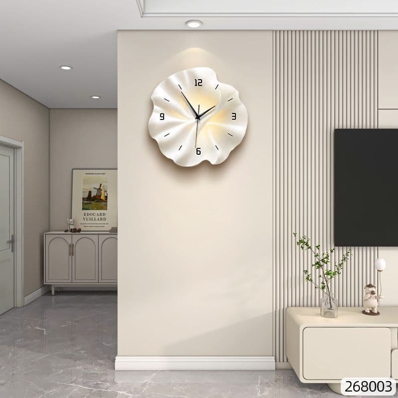 2025 New Clocks Living Room Wall Clock Decorative Painting Creative Silent Clock Wall Wall High-end Restaurant Wall Clock Mural