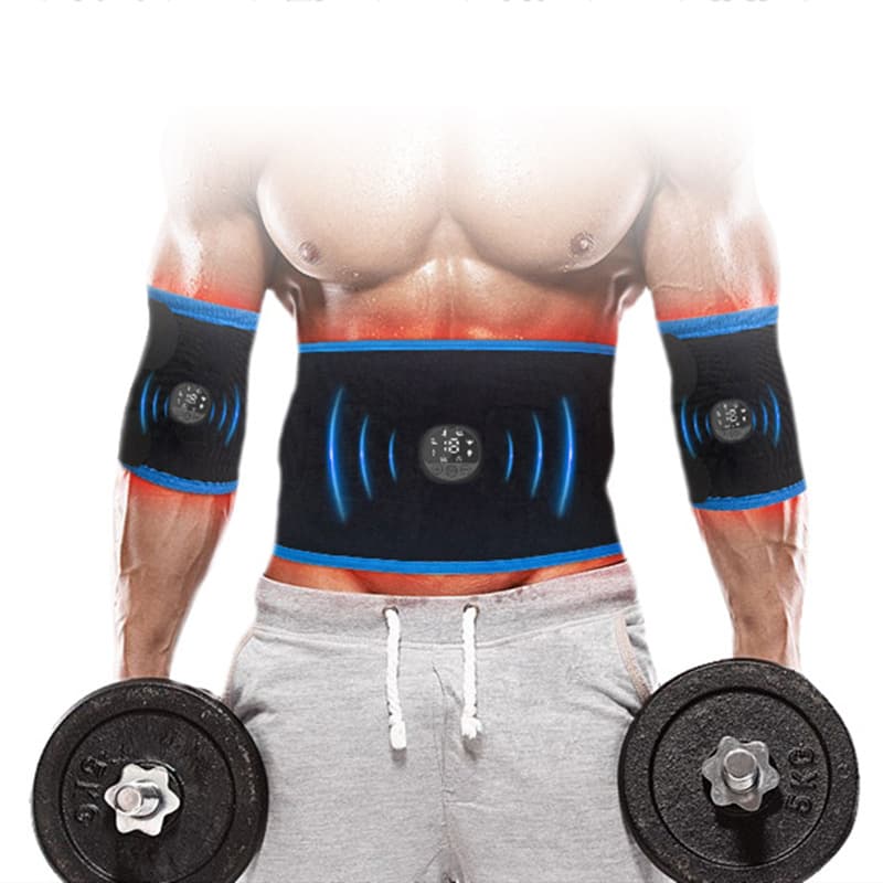 EMS Intelligent Fitness Massage Set Pulse Waist Guard Leg Guard Arm Guard Micro Current Cross-border E-commerce Exclusively Available