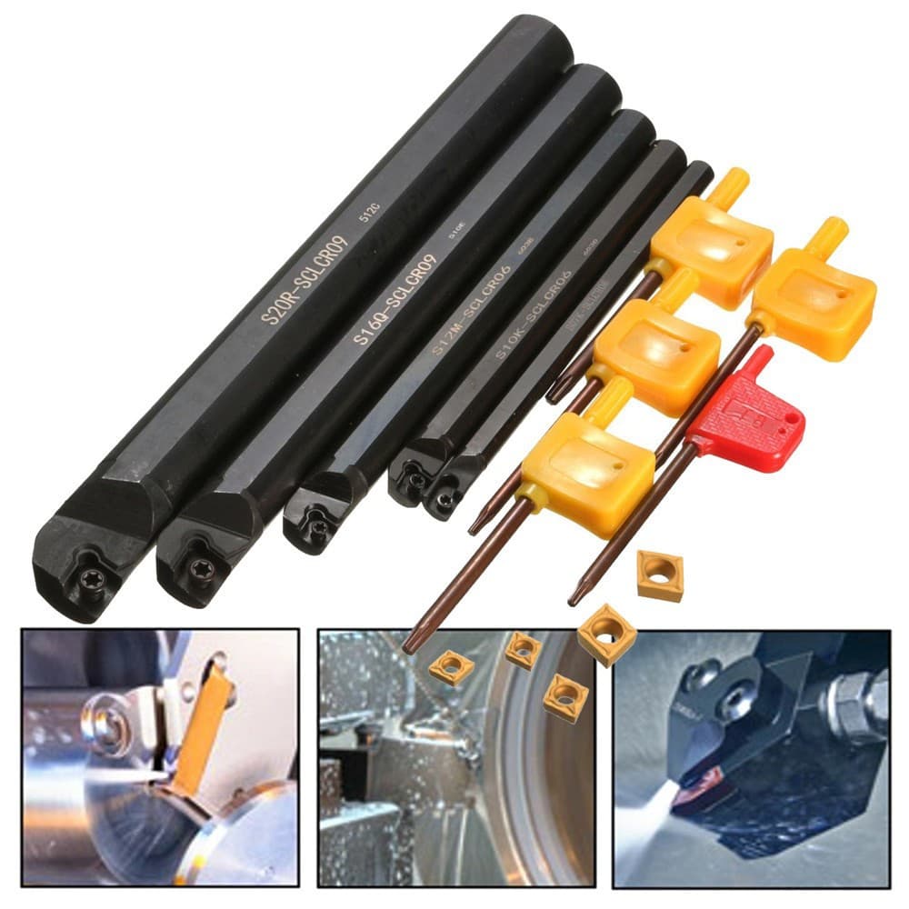 s07K-10 12 16 20-SCLCR095 tool holder set only