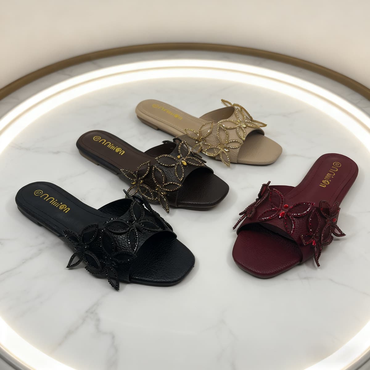 2026 Summer New African Flat Women's Slippers Outdoor Cross-Strap Sandals Daily Versatile Cross-Border Shoes Slippers