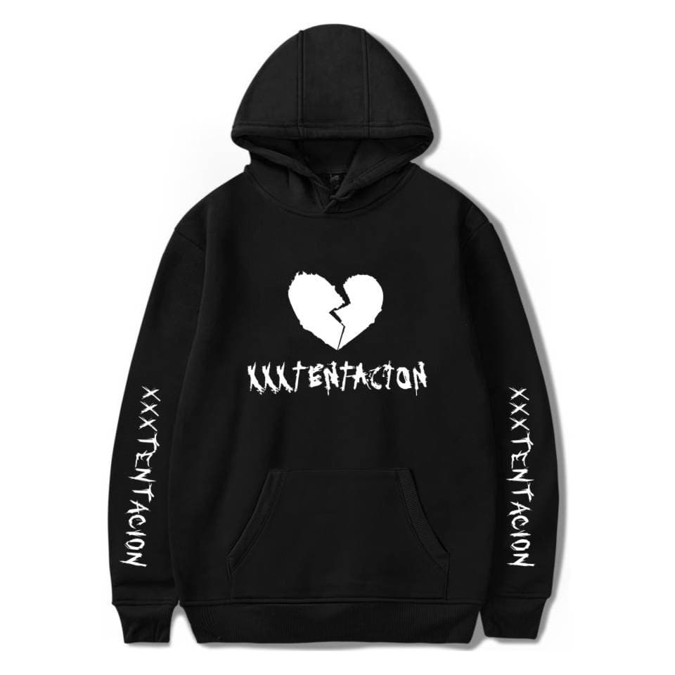 XXXTENTACION Hoodie Unisex Sweatshirt European American Outdoor Casual Youth Autumn Winter Top Same Style Fleece