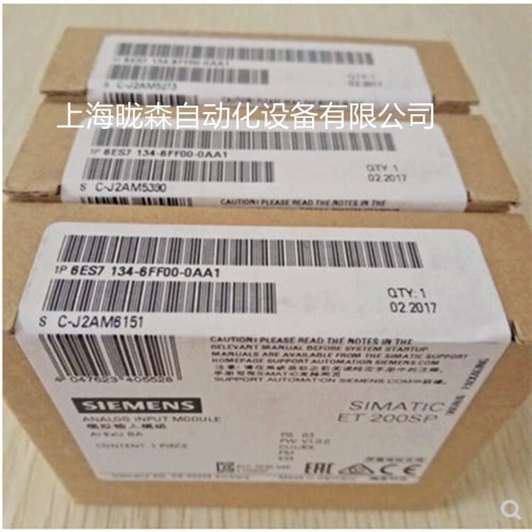 Siemens ET200SP Analog Input Module 6ES7 134 6ES7134-6PA01-0BD0/OBDO