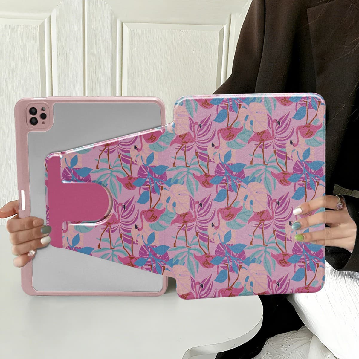 Suitable for Xiaomi 5/6/7/8 Protective Case Redmi Pad2Pro 12.1 Rotating Pro 12.4 Tablet Pad2 Case