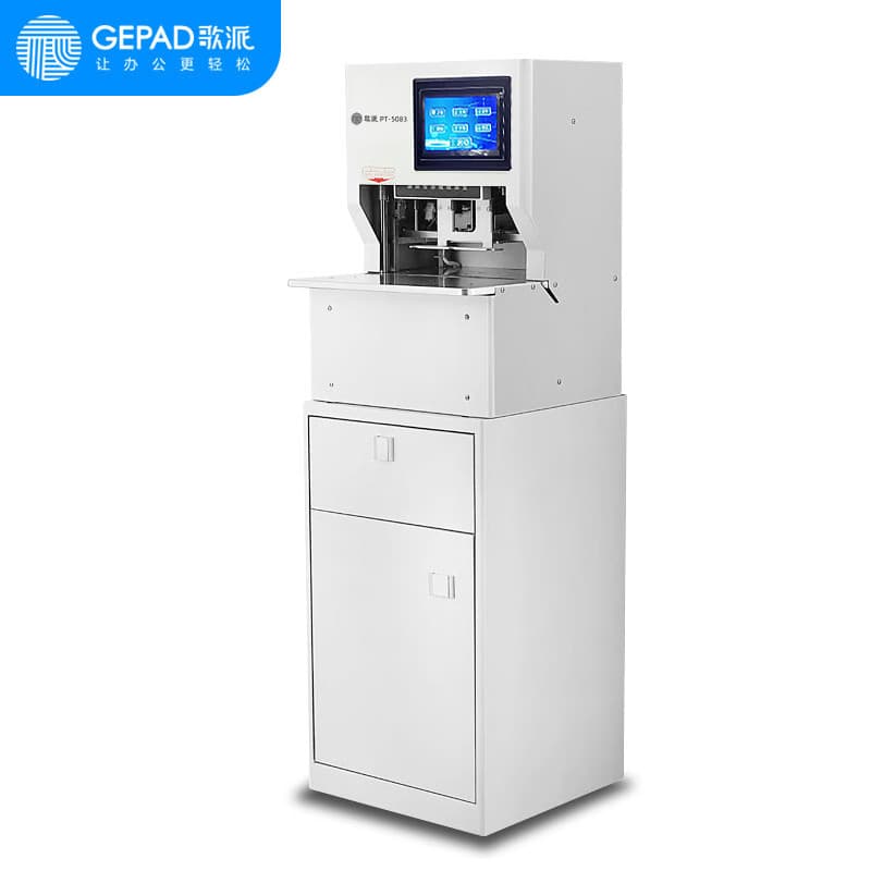 Gepad PT-5083 Fully Automatic Wire Binding Machine for Files (with Standard Base Cabinet)