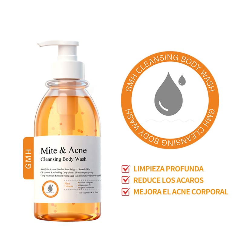 Anti-ACNE and Mite Shower Gel - Acne and Mite Removal Body Wash Source Factory Cross-Border Stock