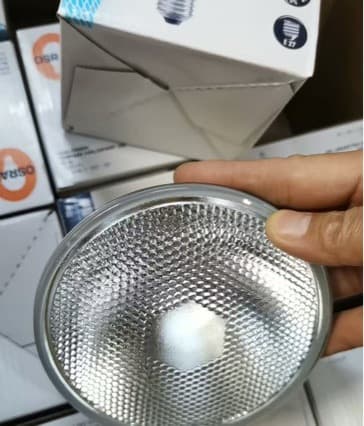 Osram Halopar 38 ALU Halogen Bulb 75W Power E27 Screw Base Color Temperature 2800K Brightness 5500