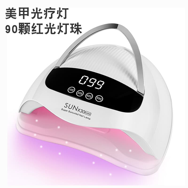 Nail phototherapy machine, high-power, non-black-handed nail polish glue baking lamp for nail salons, quick-drying nail polish lamp