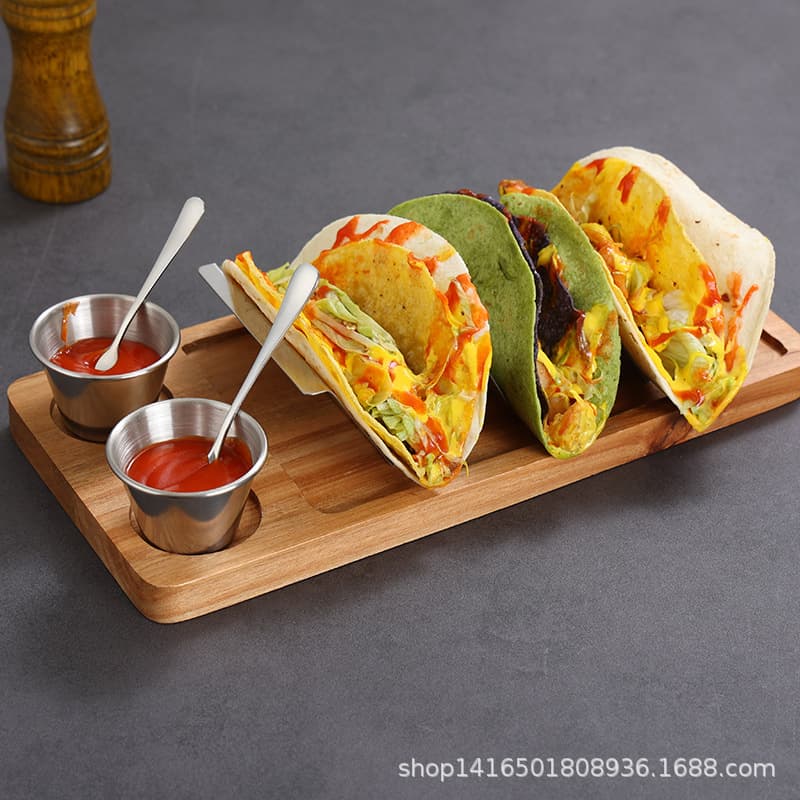 304 Stainless Steel Taco Rack, Mexican Tortilla Rack, Cross-border Tortilla Rack, Meat Roll and Spring Roll Rack, Pancake Rack