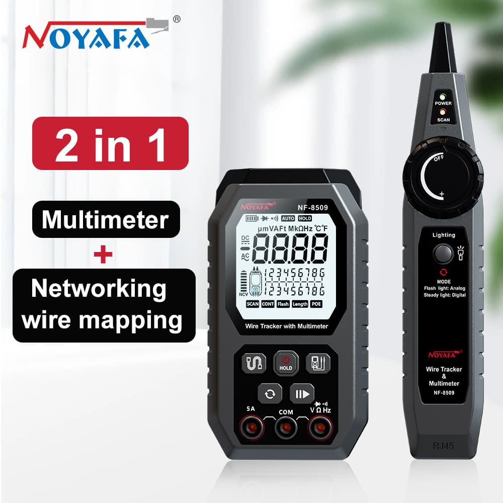 NOYAFA NF-8509 English Version Cable Tracer Digital Multimeter