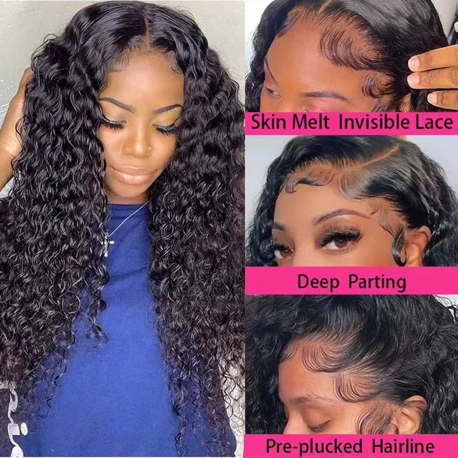 Front Lace Wig Black Best-Selling Small Curly Long Curly Latin Curly Lace Wig Factory Stock