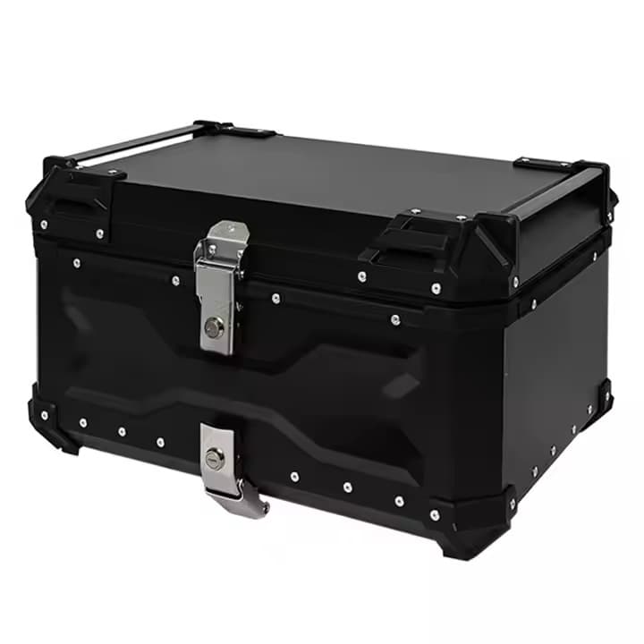 85L Motorcycle Tail Box Aluminum Alloy Material Extra Large Capacity Motorcycle Top Box