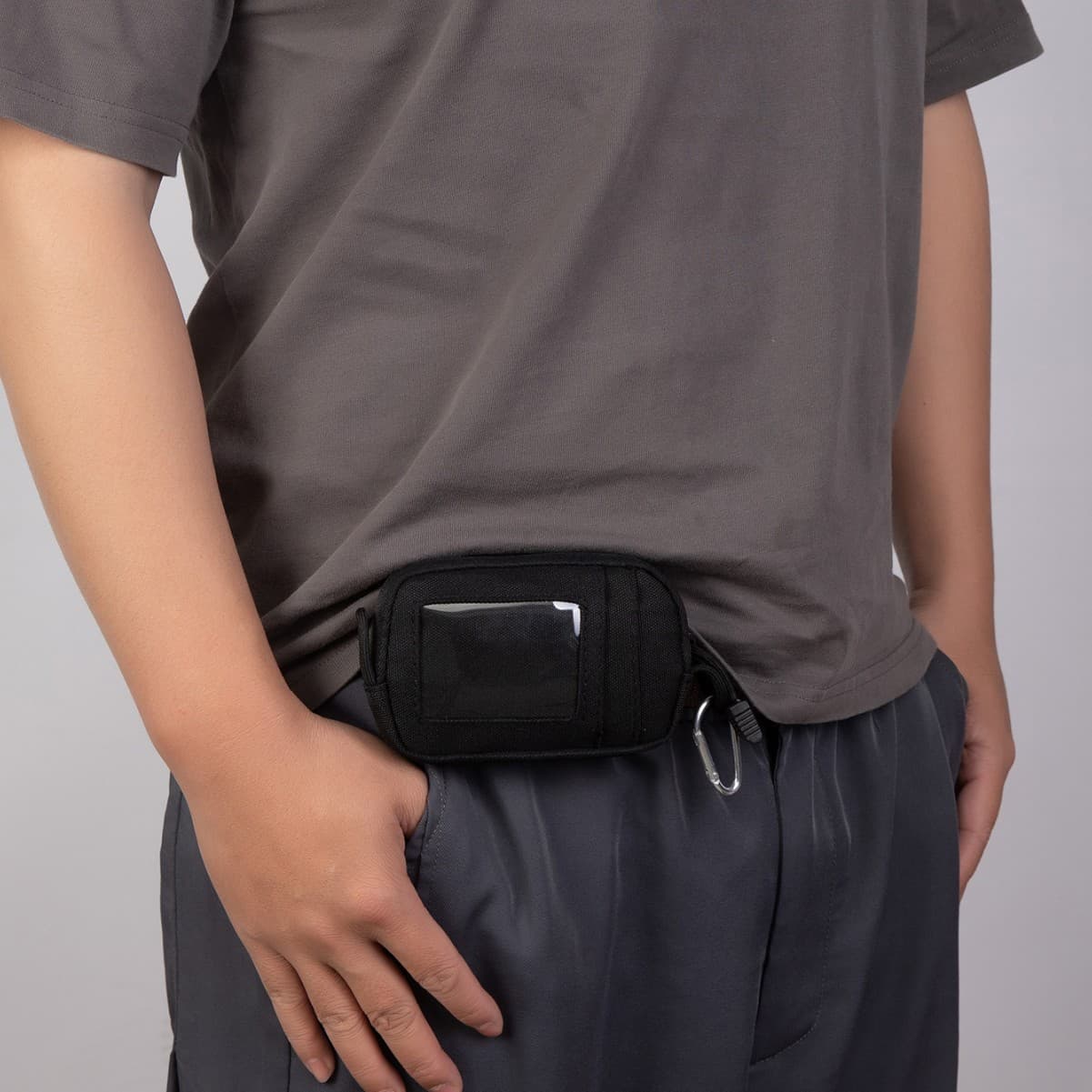 New Military Enthusiast Waist Pack, Multi-functional Card Holder, Mini Coin Wallet Slot, Waterproof Travel Kit