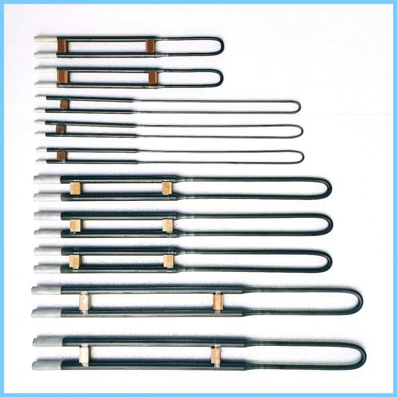 Dental high-temperature sintering furnace accessories 1800 silicon molybdenum rods, direct factory supply, diverse specifications, custom orders supported.