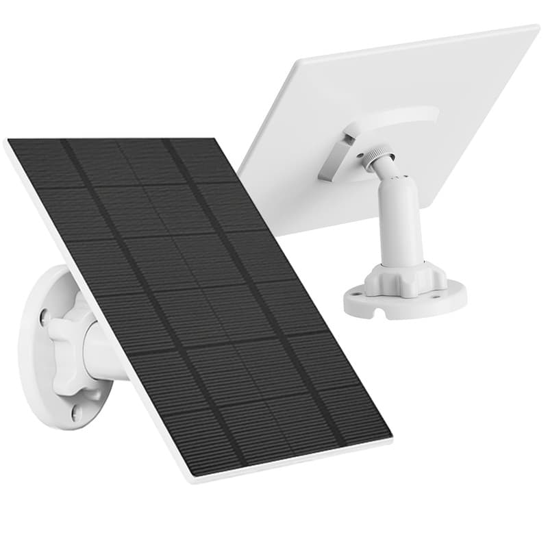 5W 5V monocrystalline silicon outdoor camera photovoltaic solar panel; 2W 3W 6V camera-specific solar charging panel.