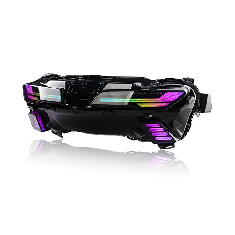 Wholesale New Motorcycle Accessories Compatible with YAMAHA NMAX155/TURBO Modified RGB Running Rear Tail Light