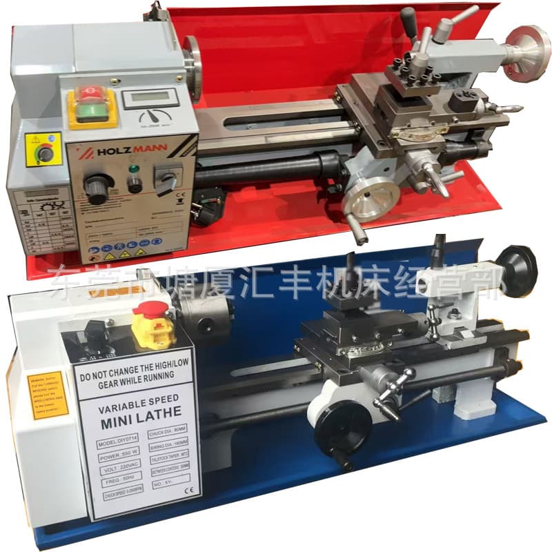 Source Factory Mini Metal Lathe for Home Desktop Use, Teaching Lathe, Small Machine Tool, Made to Order