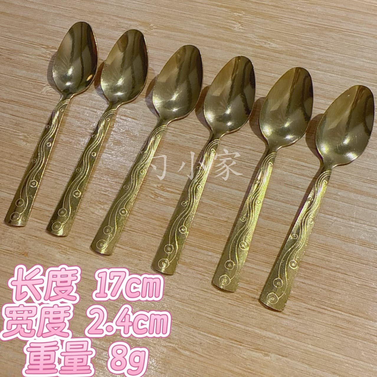 Embossed floral and leaf pattern Western tableware set, thickened stainless steel gold steak knife, soup spoon, fork, dessert spoon, cake