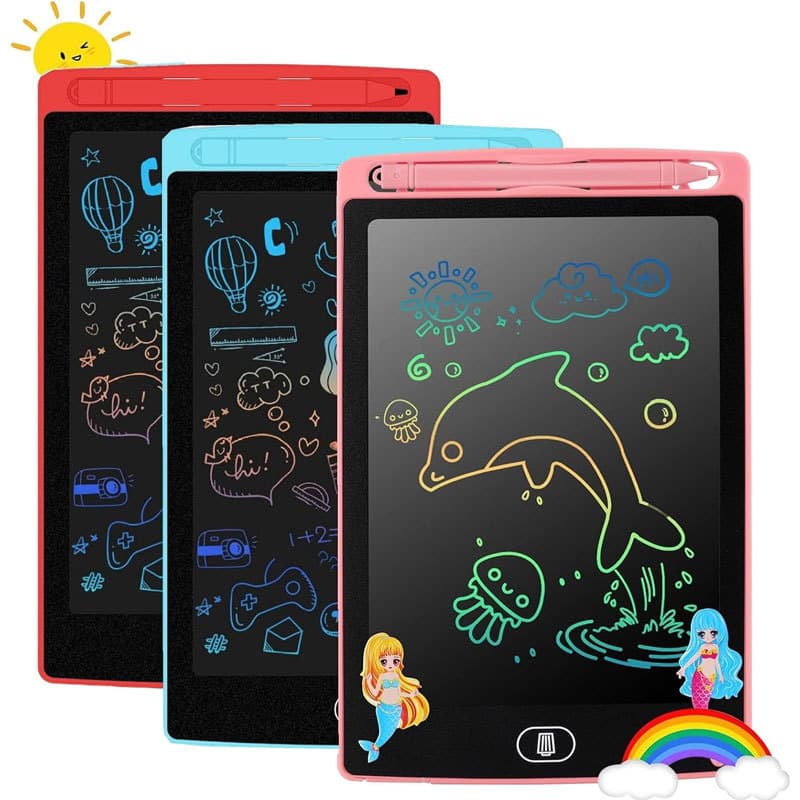8.5-inch LCD Writing Tablet Drawing Board Message Board Kids Colorful Doodle Pad Electronic Writing Pad