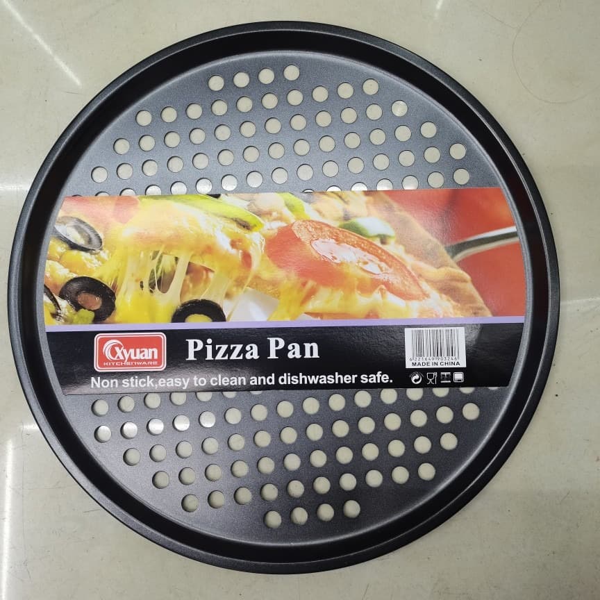 33cm Perforated Pizza Pan, 13-inch Non-Stick Cake Mold, Cake Baking Pan, Baking Mold, 36 Perforated Pizza Pan
