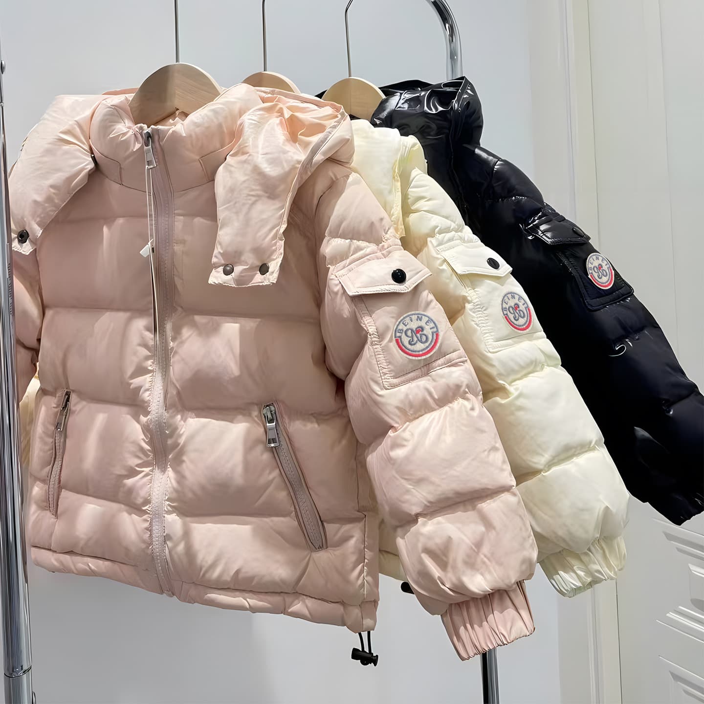 2025 New Children's Down Jacket Boys Winter Hooded Versatile Short Thick Warm Girls Medium/Large Kids Coat Trendy