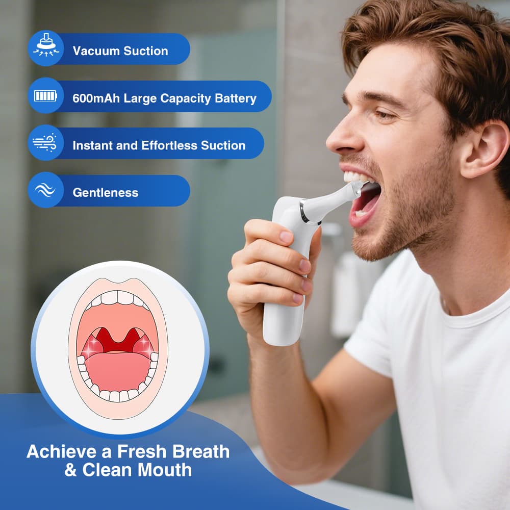 Cross-border New Portable Tonsil Stone Remover for Home Use, Oral Care Tool for Throat Stone Removal