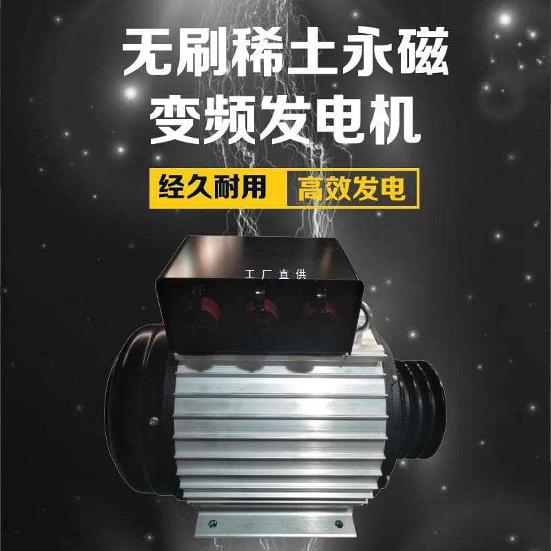Diesel Generator 220V Small Silent Household 380V Three-Phase Electric 10kW 20kW Permanent Magnet High-Power Generator