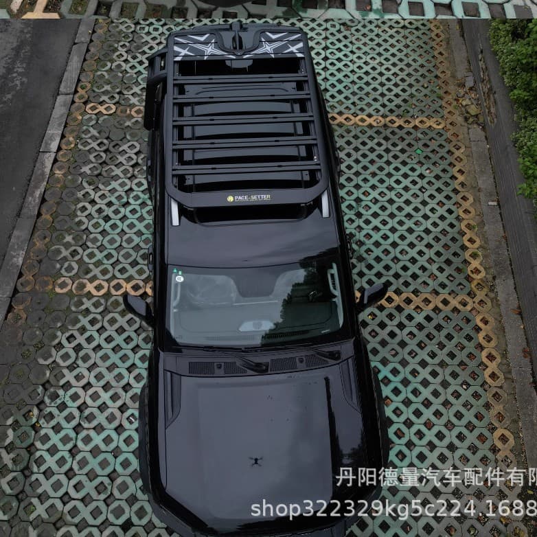 Cross-border JETOUR T2 roof platform is suitable for JETOUR travelers luggage racks, luggage frames, ladders and school bags
