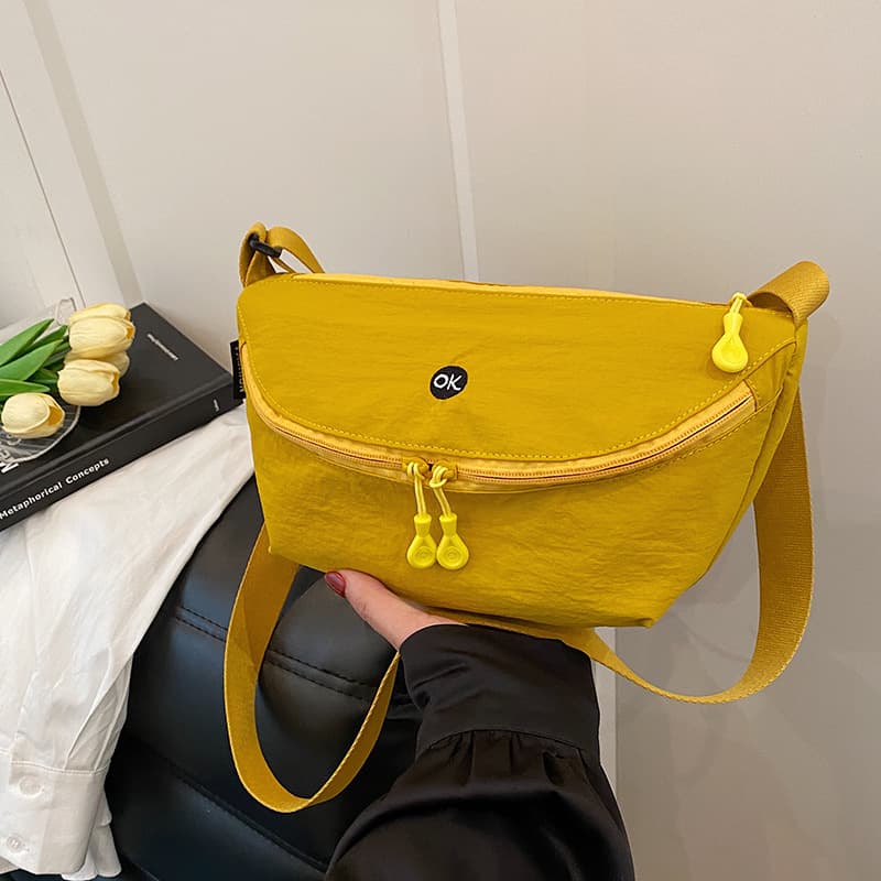 Cross-border Niche Cloth Bag Small Bag Women 2026 New Style Korean Crossbody Bag Fashion Shoulder Bag Dumpling Bag