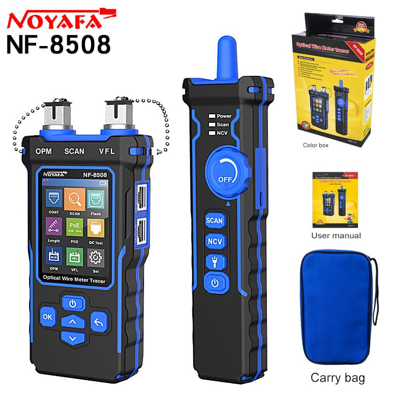 Select 8508 Cross-Border Trade Version Wire Tracer Network Cable Tester Optical Fiber Tester