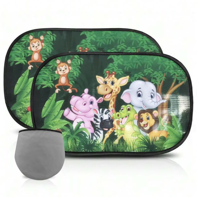 Car sun visor side shield cartoon sun protection sun shield electrostatic film visor summer cross-border TEMU Amazon supply