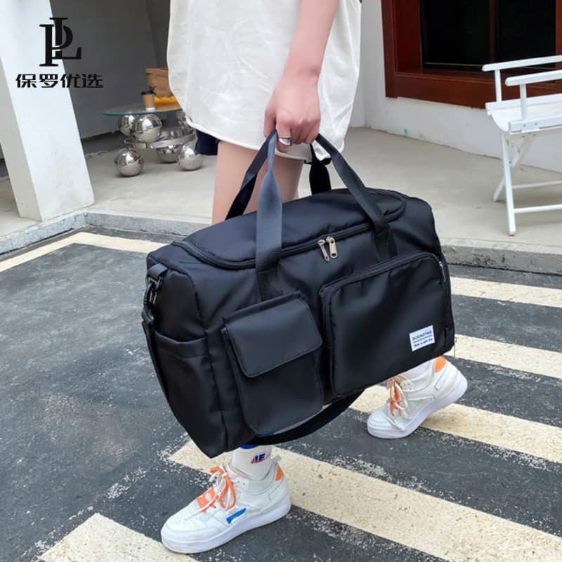 Gym bag dry and wet separation 2024 swimming bag travel bag student waterproof bag separate shoe compartment large capacity cross-border