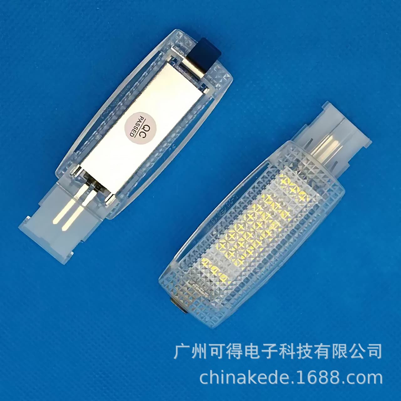 LED Sun Visor Light for Volkswagen Golf 4/5/6/7, Passat B5/B6/B7, New/Old Sagitar, Tiguan Vanity Mirror Light