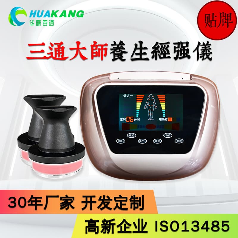 Custom OEM Bioelectric Physiotherapy Device Meridian Activation Massager Beauty Salon Wellness Center Meridian Moxibustion Guide Instrument
