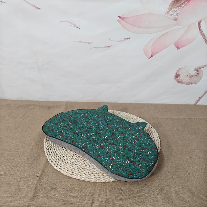 Coarse cloth cat ear pillow pillowcase cartoon children's adult pillowcase e-commerce live broadcast online sales cotton pillowcase trade fair stall