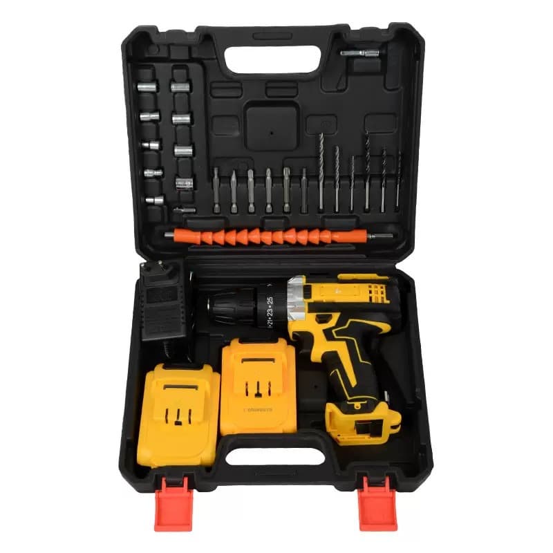 Charging Drill Lithium Drill Pistol Drill Screwdriver Electric Screwdriver Power Tool Household Hand Drill Impact Drill