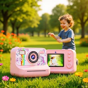 Z12 Instant Camera Z13S Kids Digital Cute Cartoon Mini Photo Print Camera HD Print Camera