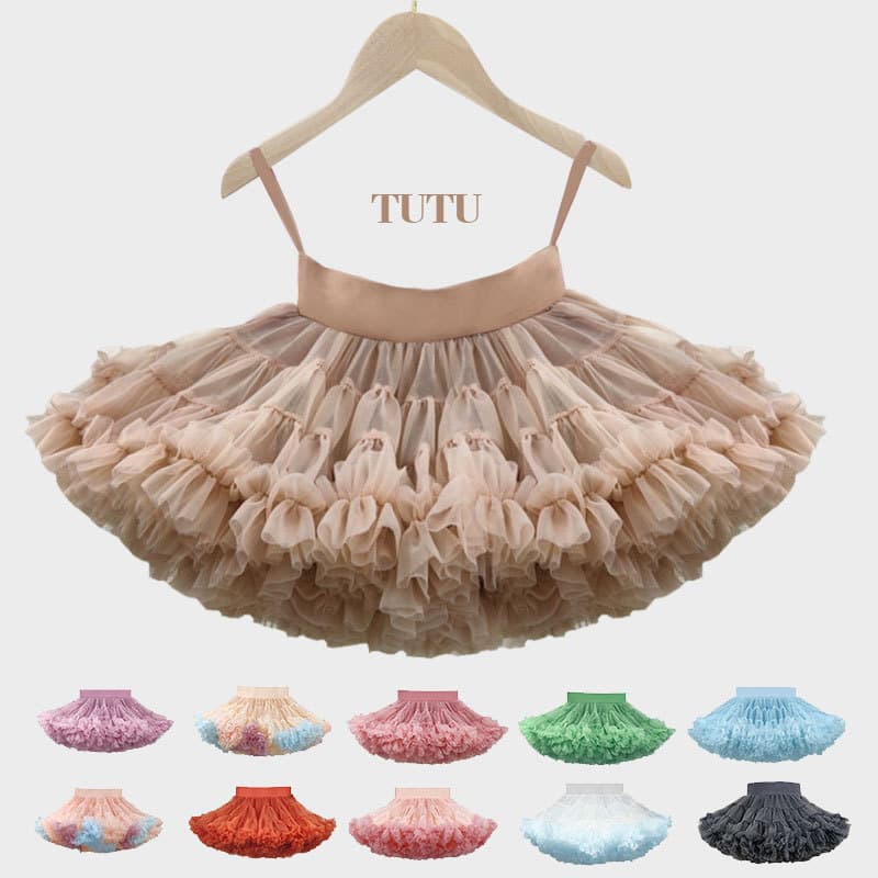 Girls' Half Skirt Spring/Summer 2026 New Children's Tutu Skirt Baby Princess Net Skirt TUTU Skirt Non-Shedding