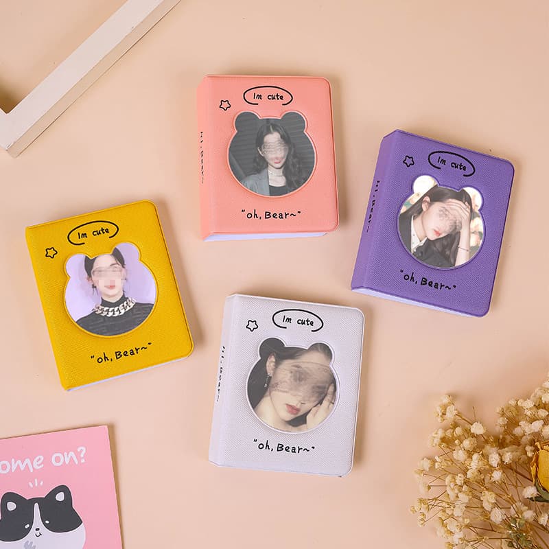 Wholesale idol collection album, Korean ins gift ticket stub organizer, 3-inch instant photo mini album