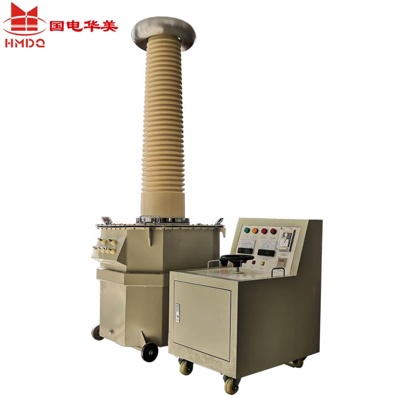Guodian Huamei 25kVA/200kV High Voltage Test Transformer for AC Withstand Voltage Testing, Manufacturer Quality Guaranteed