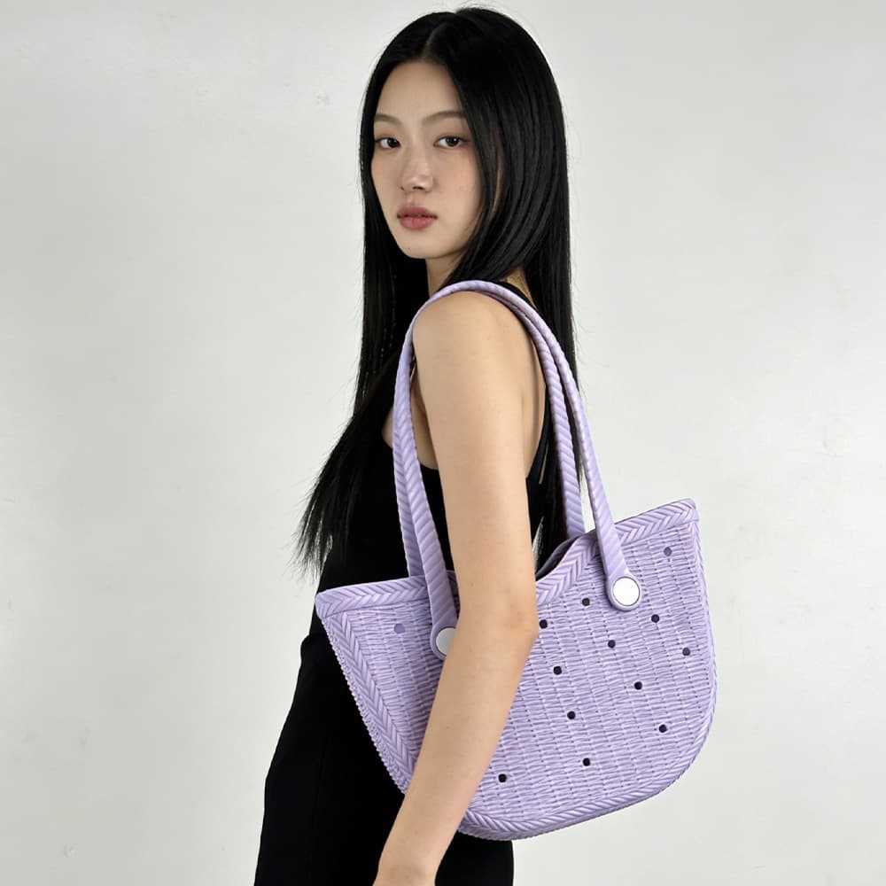 New hot-selling eva hole-in-the-wall bag, large capacity and practical tote bag, can be DIY decorated, beach bag, Korean niche