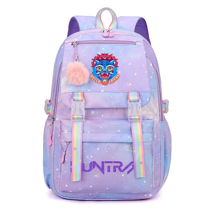 Rainbow school bag kopo Witch Hunter group peripheral print student small fresh backpack large capacity tiger school bag