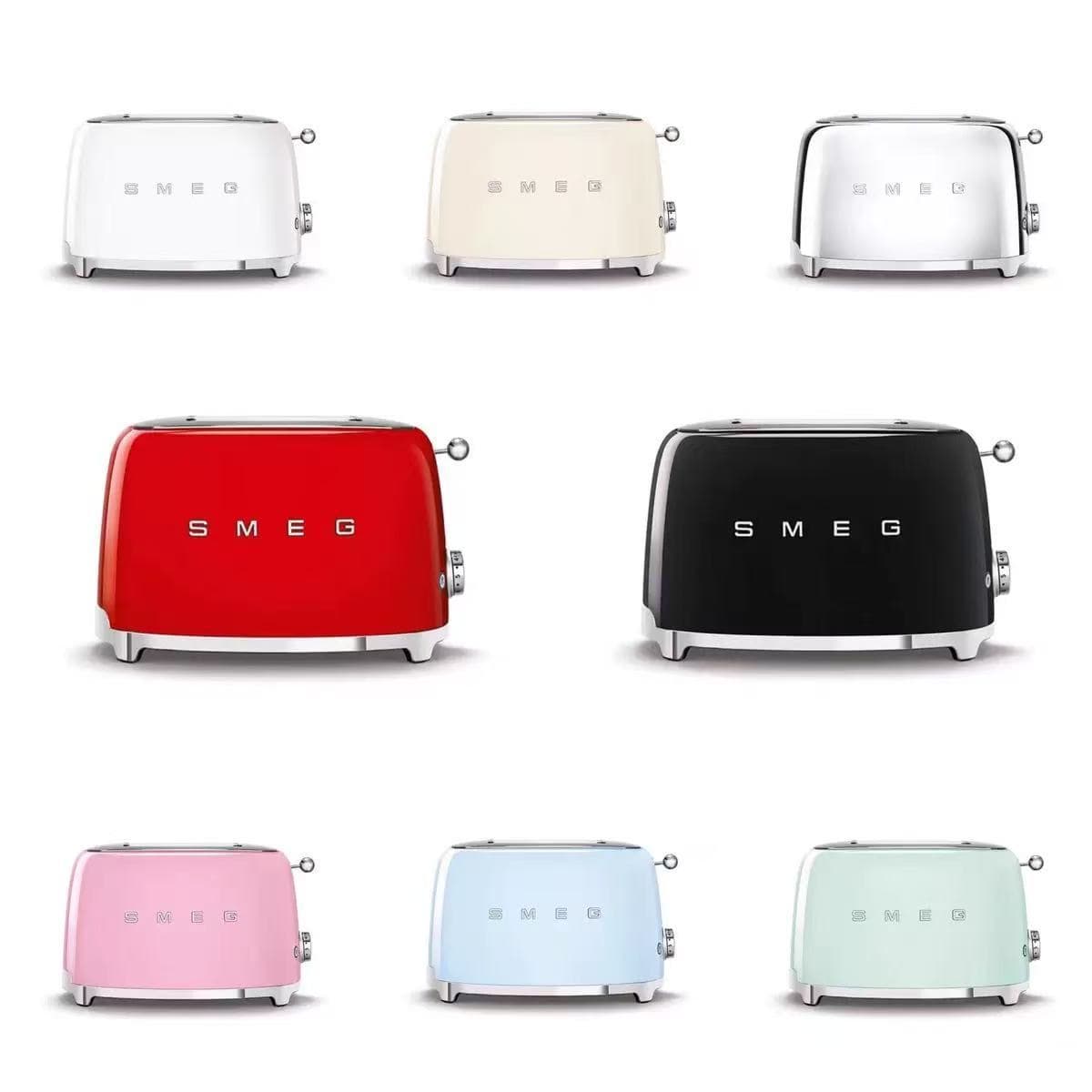 SMEG/Smeg TSF01 Italian retro toaster two-slice toaster toaster