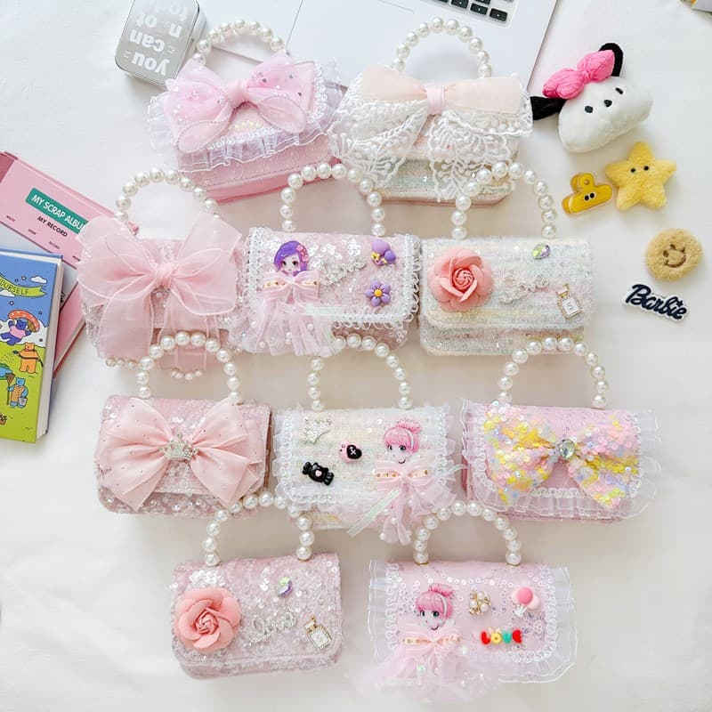 Girl's Chain Bag, Mini Bunny Bag, Korean Style Versatile Single Shoulder Crossbody Woolen Accessory