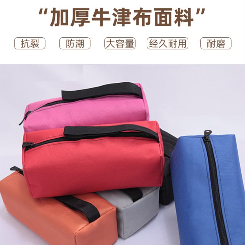 Custom Logo Repair Tool Parts Storage Bag, Thickened Waterproof Handheld Multi-functional Oxford Cloth Worker Repair Bag