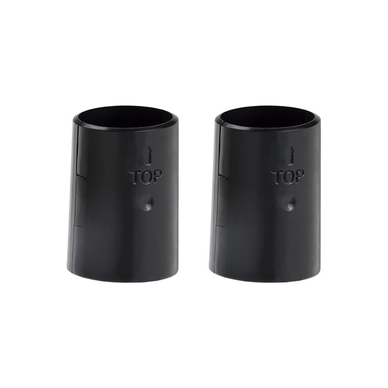 DIY Accessories Chrome Wire Mesh Shelf Clips Column Clamps 25.4mm Bamboo Joint Large Tube Clips